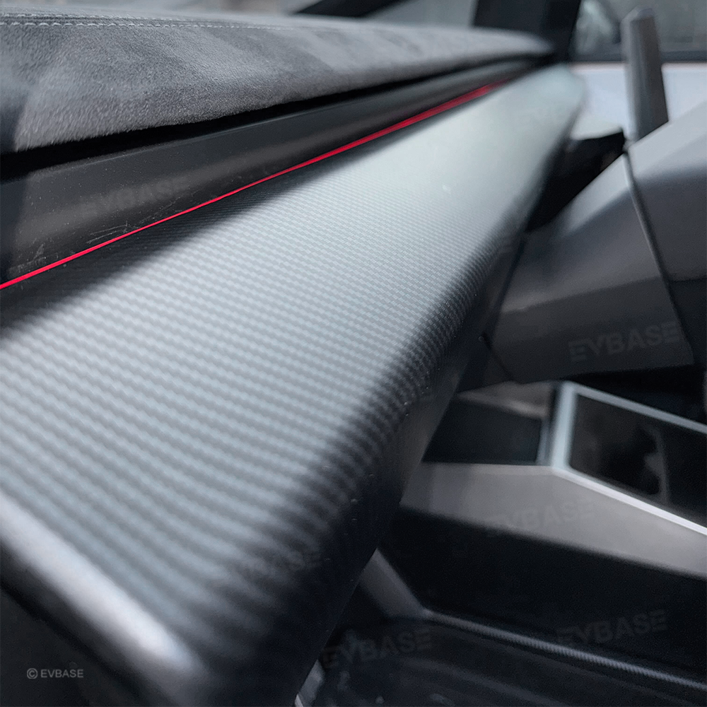 Cybertruck Dashboard Cover ABS Dashboard Panel Overlay Protection Trim