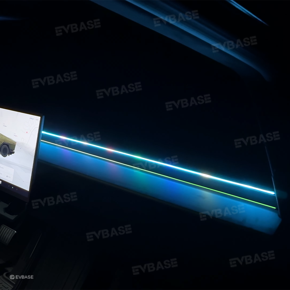 Cybertruck Dashboard Streamer Ambient Light Center Console Light Up Strip Upgrade