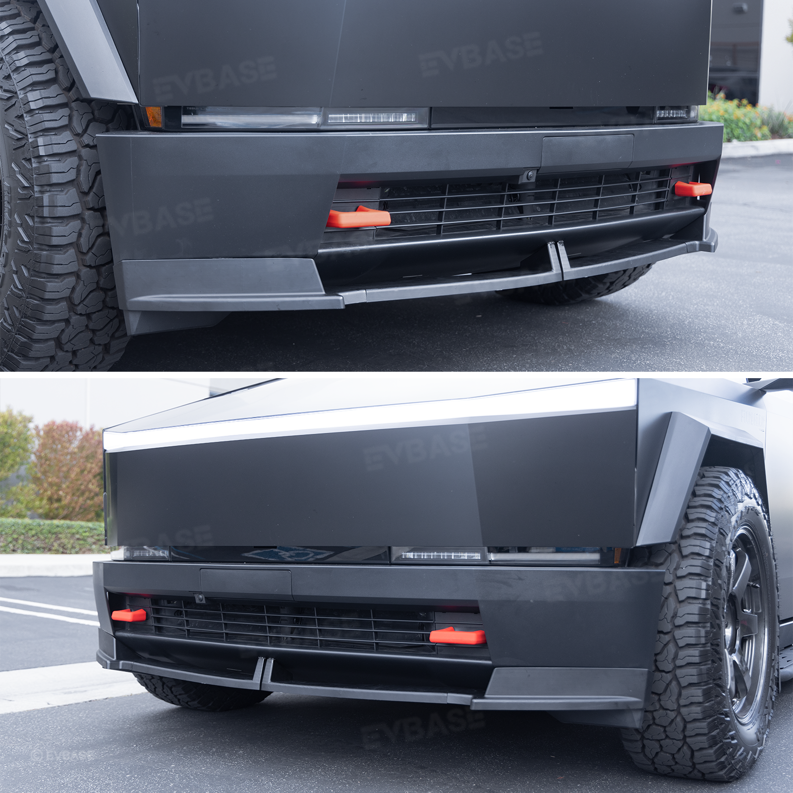 Cybertruck Front Bumper Lip Splitter ABS Front Lip for Tesla