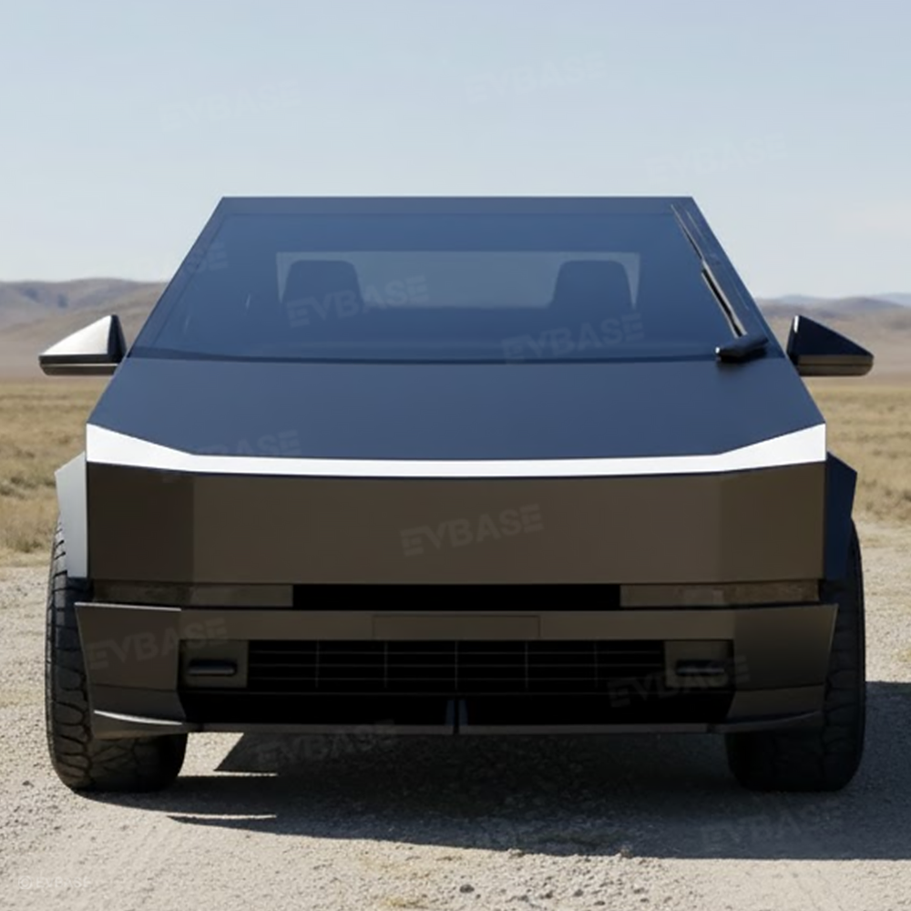 Cybertruck Front Bumper Lip Splitter ABS Front Lip for Tesla