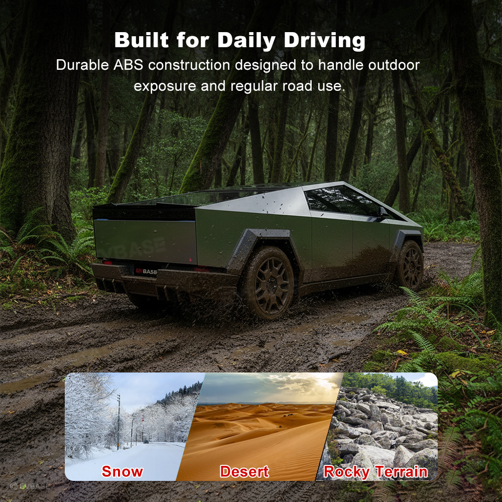 Cybertruck Rear Cab Spoiler ABS Roof Spoiler Wing Aerodynamic Upgrade