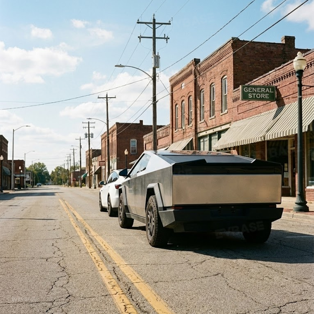 Cybertruck Rear Spoiler ABS Tailgate Lip Spoiler for Tesla