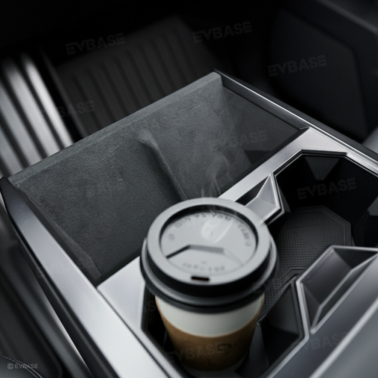 Cybertruck Cup Holder Liner Non-Slip Silicone Cup Coaster