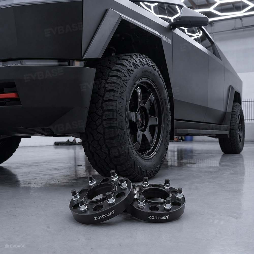 Cybertruck Wheel Spacers Forged Aluminum Hubcentric Wide-Stance Wheel Spacer Kit