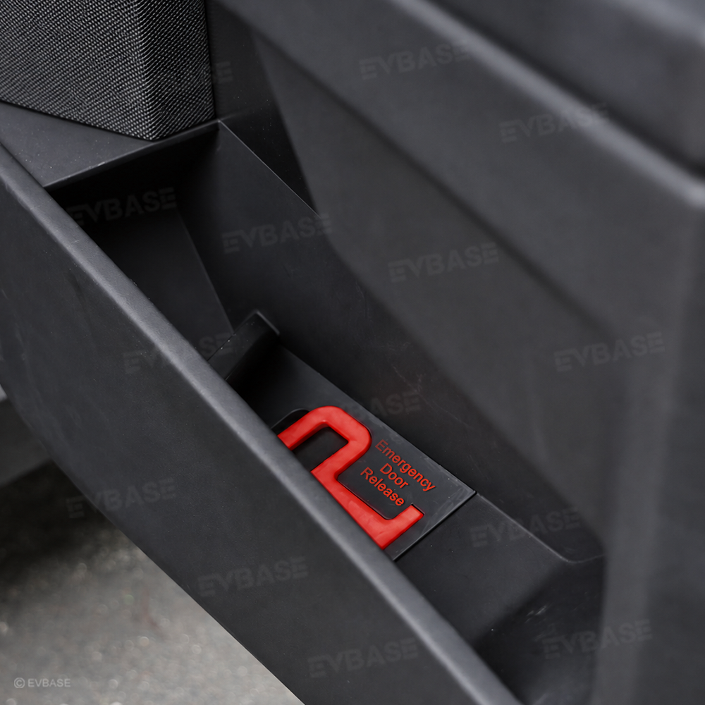 Cybertruck Rear Emergency Door Release Handles Safety Emergency Escape Pull Tabs