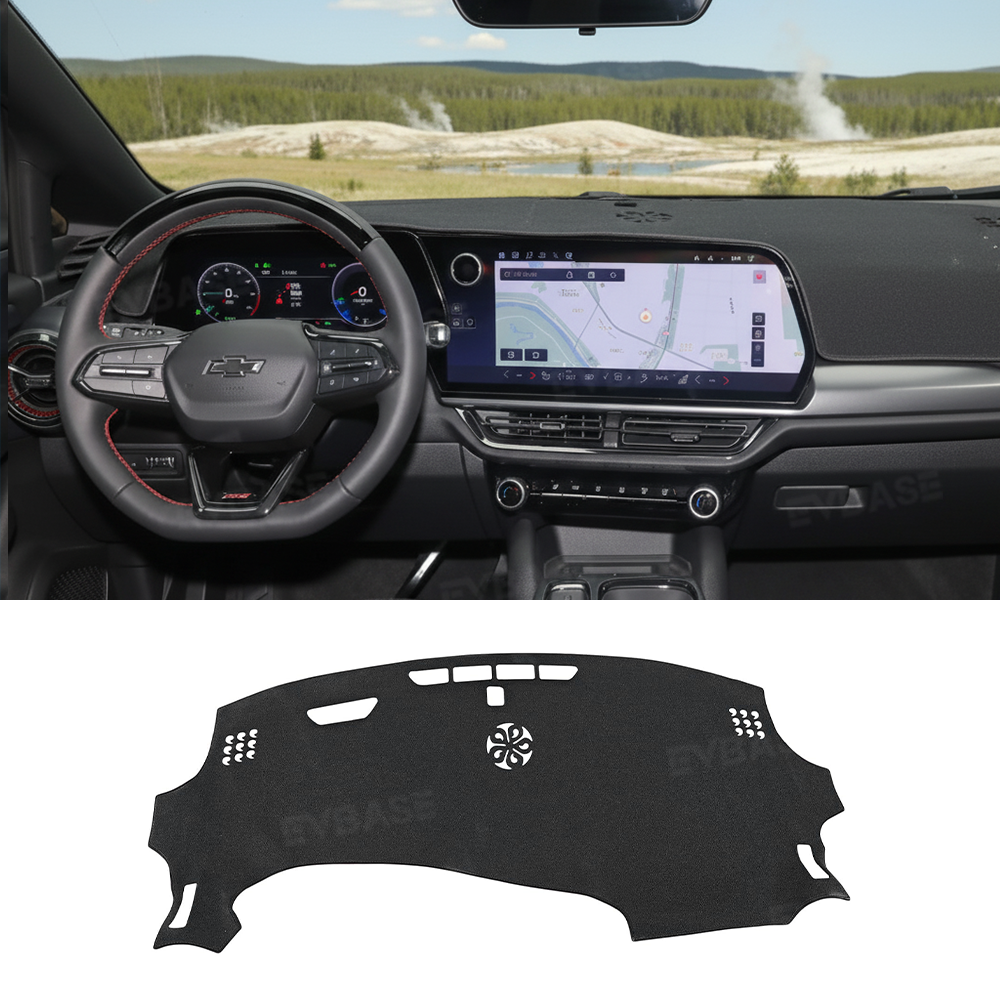 Dashboard Cover for Chevrolet Equinox EV Dash Cover Anti-Glare Mat Non-Slip Pad Sunshield Protector