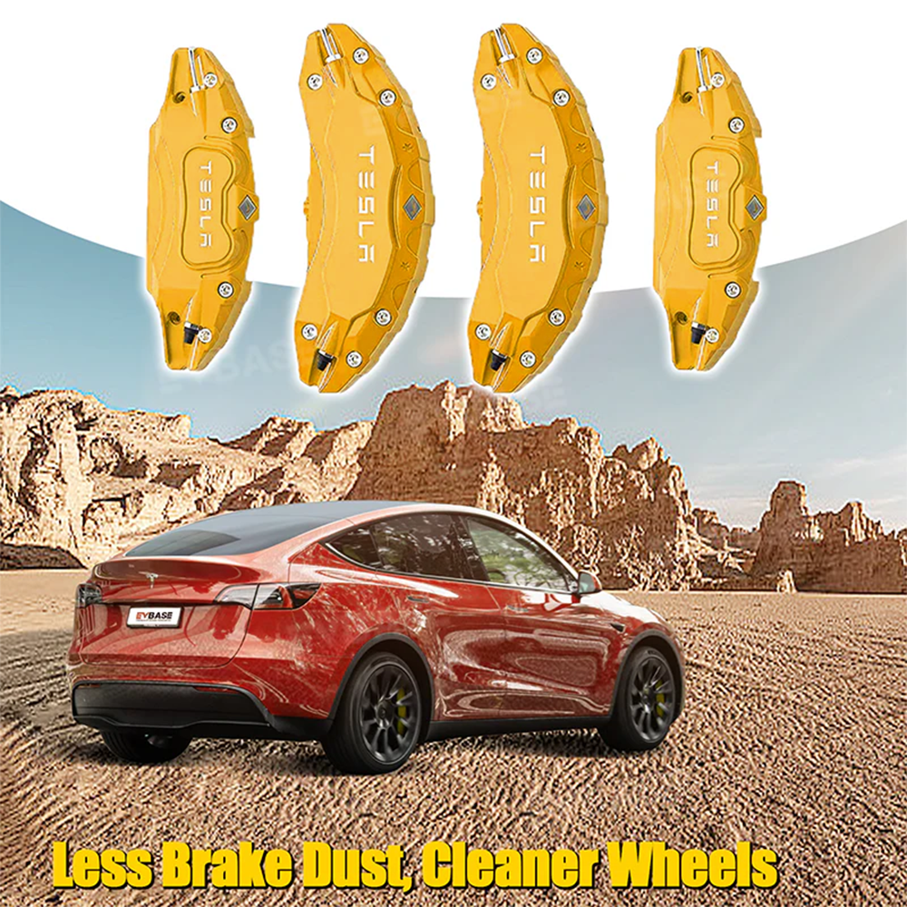 EVBASE Brake Caliper Cover Tesla Model 3 Y 18/19 inch 20 inch Caliper Protector