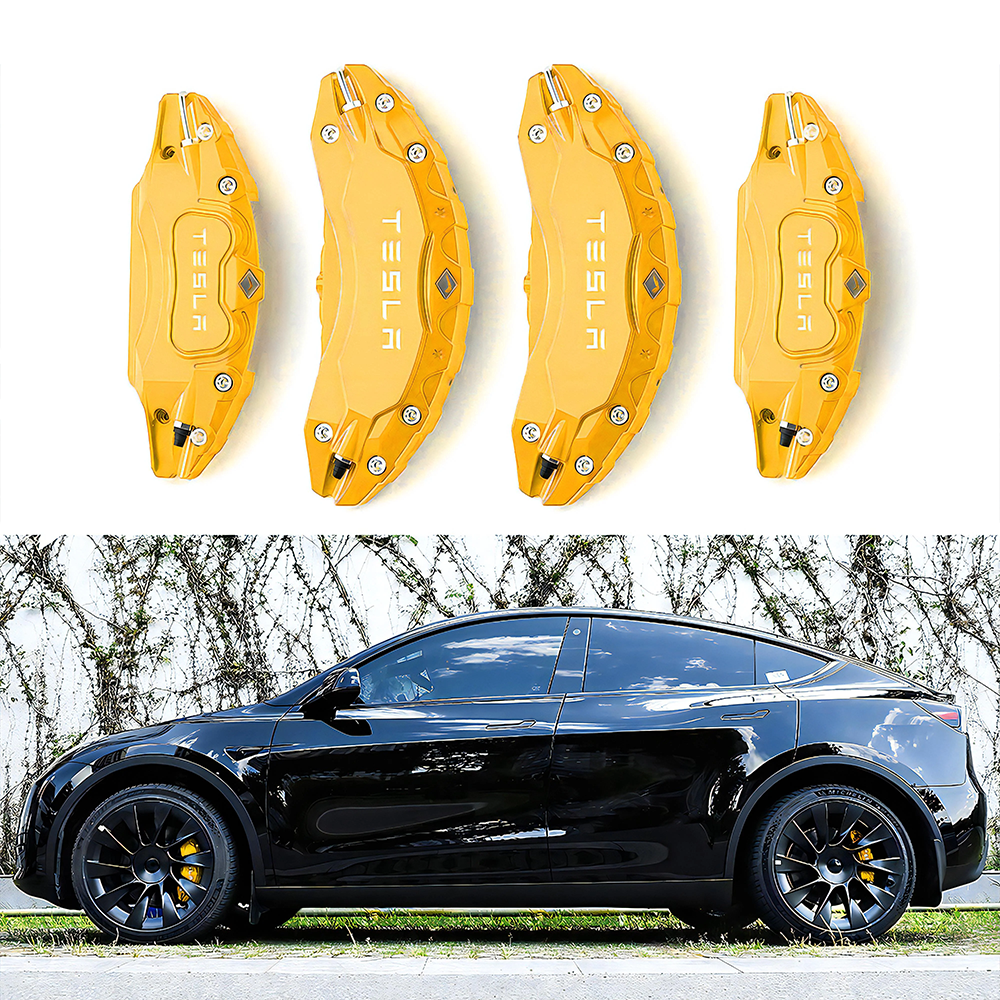 EVBASE Brake Caliper Cover Tesla Model 3 Y 18/19 inch 20 inch Caliper Protector