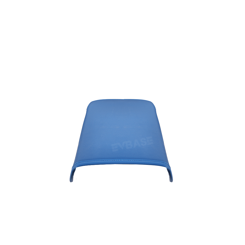 EVBASE Leather Seat Cover For Tesla Cybertruck Blue Bamboo Charcoal Leather Full Coverage Seat Protector
