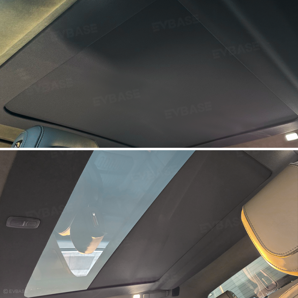 Electric Sunshade for Rivian R1T Glass Roof Automatic Retractable Sun Visor Shade