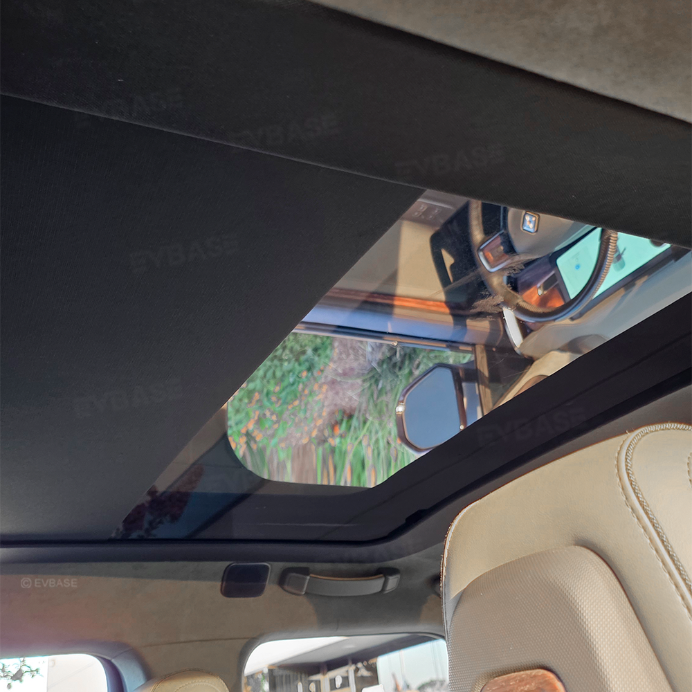 Electric Sunshade for Rivian R1T Glass Roof Automatic Retractable Sun Visor Shade