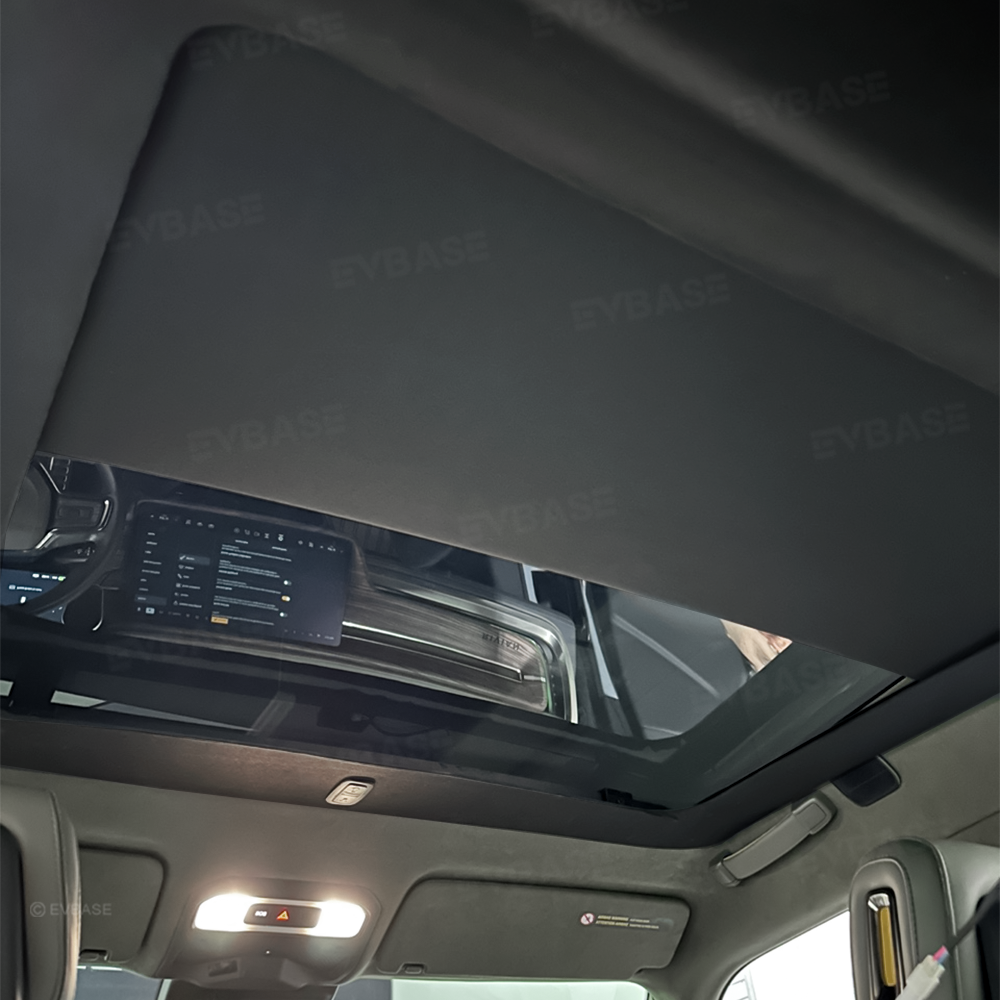 Electric Sunshade for Rivian R1T Glass Roof Automatic Retractable Sun Visor Shade