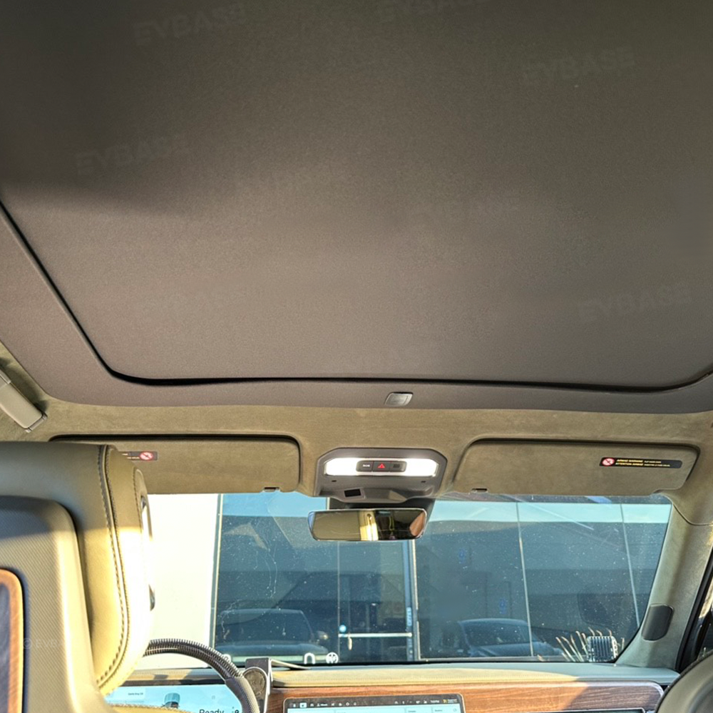 Electric Sunshade for Rivian R1T Glass Roof Automatic Retractable Sun Visor Shade