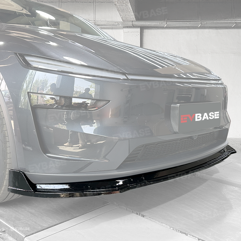 Model Y Juniper Front Lip Spoiler Sporty Style ABS Fascia Front Bumper Splitter for Tesla