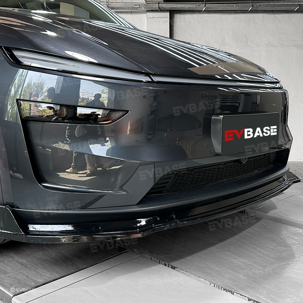 Model Y Juniper Front Lip Spoiler Sporty Style ABS Fascia Front Bumper Splitter