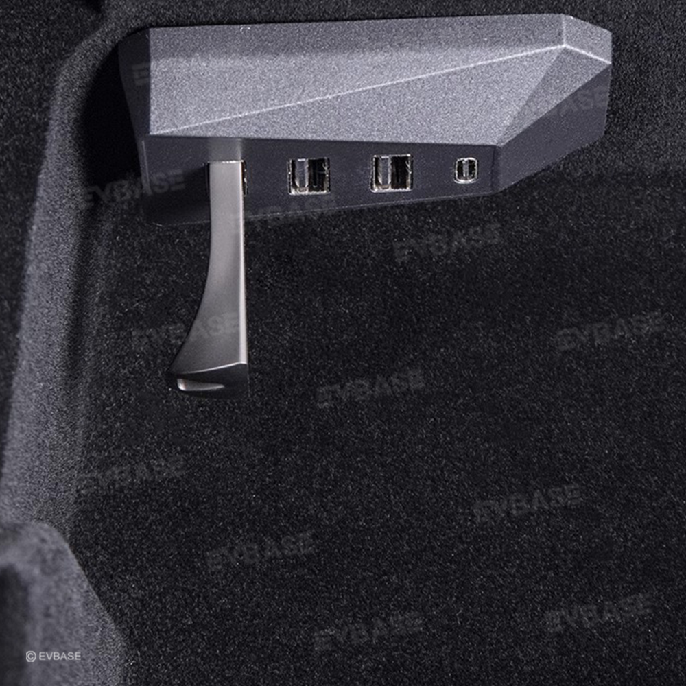 Glove Box USB Charging Hub Adapter for Model Y Juniper& 3 Highland With Multi-Function Extension USB Port