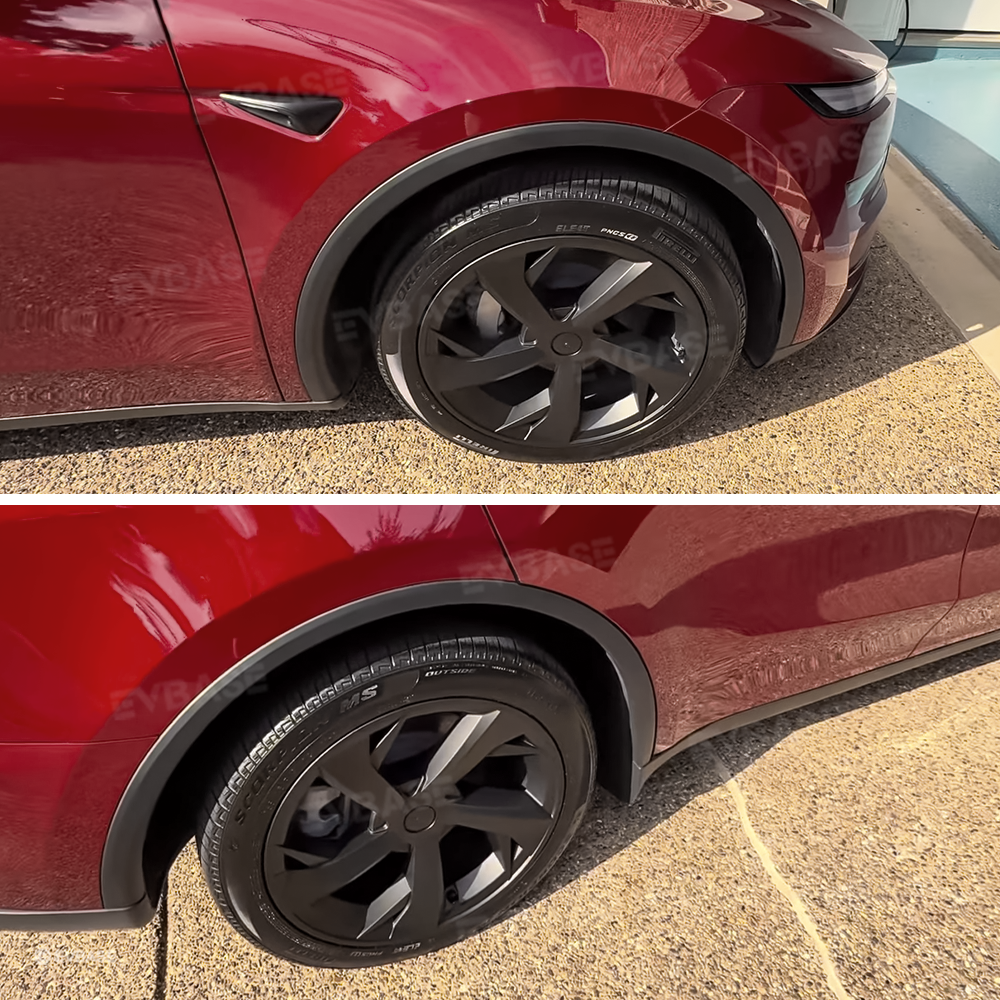 Hubcaps for Model Y Juniper 19 Inch Crossflow Wheels OEM Style Wheel Covers Exterior Accessories Upgrade 4PCS