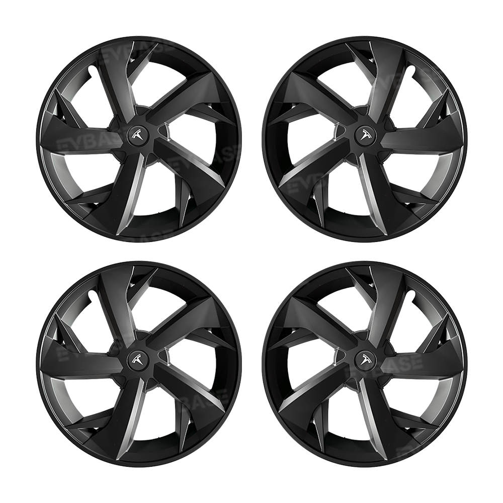 Hubcaps for Model Y Juniper 19 Inch Crossflow Wheels OEM Style Wheel Covers Exterior Accessories Upgrade 4PCS