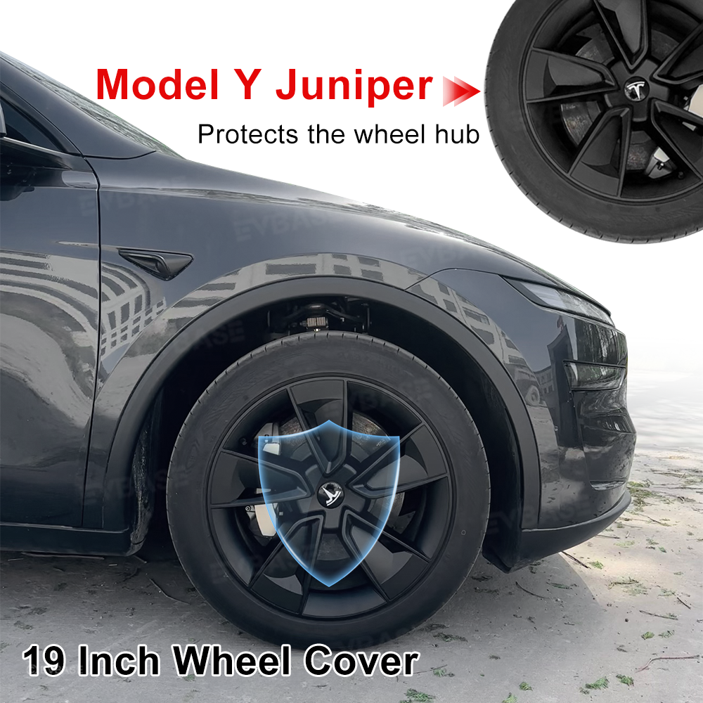 Model Y Juniper 19 Inch Wheel Covers With Performance Style Hub Caps 4PCS