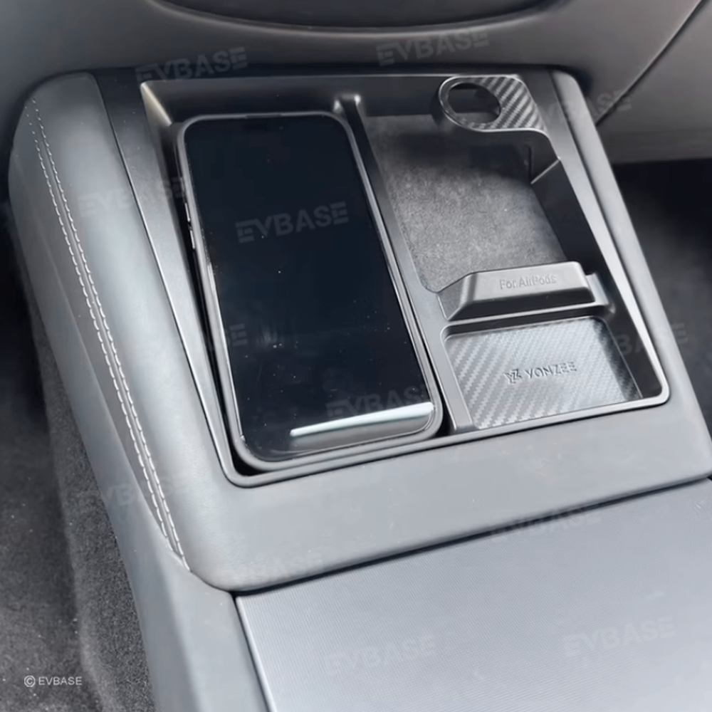 Model 3 Highland / Y Juniper Center Console Wireless Charging Dock 3-in-1 Charging Organizer for Tesla