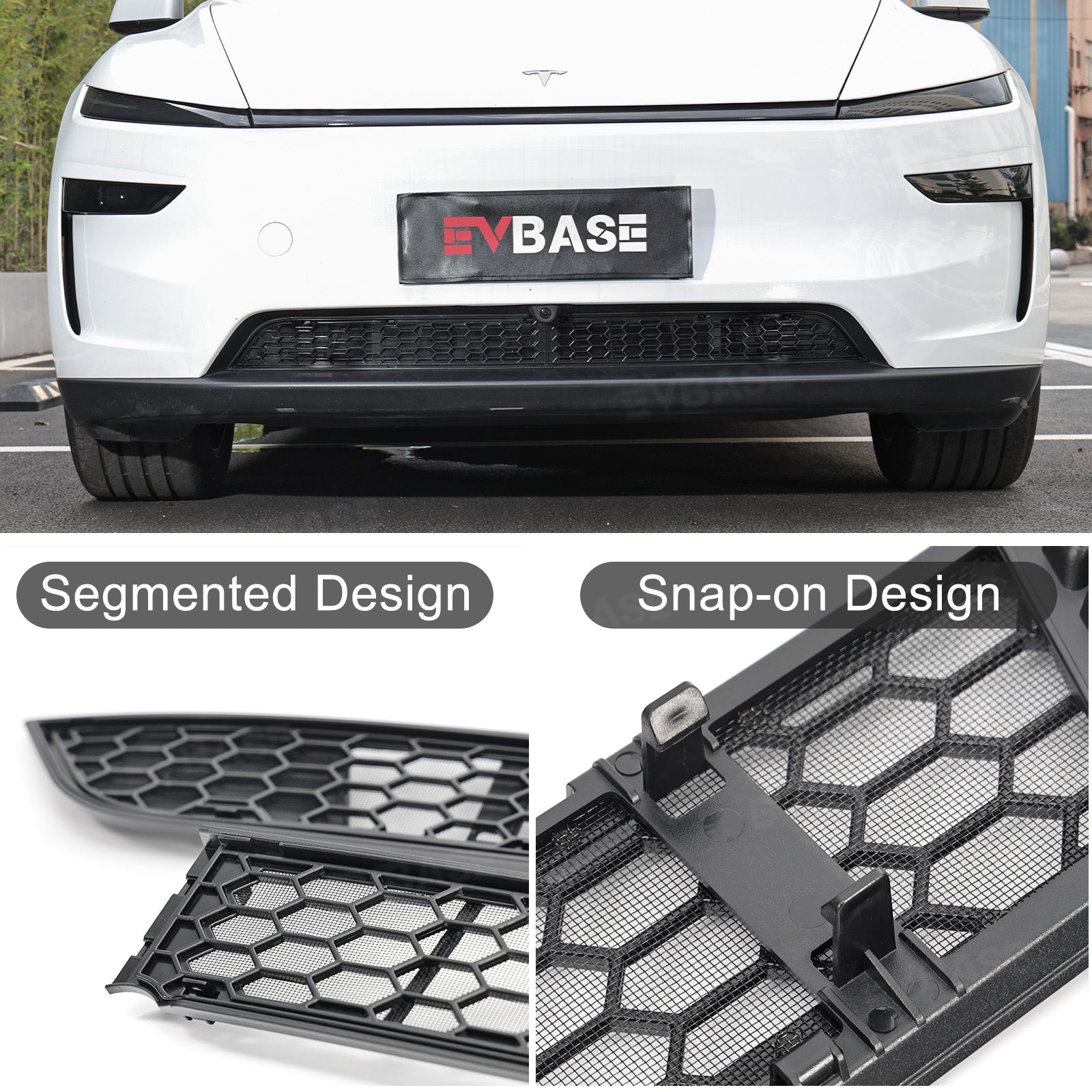 Model Y Juniper Grille Mesh Insert & Air Intake Vent Cover & Under-Seat Air Vent Cover Air Flow Outlet Protector