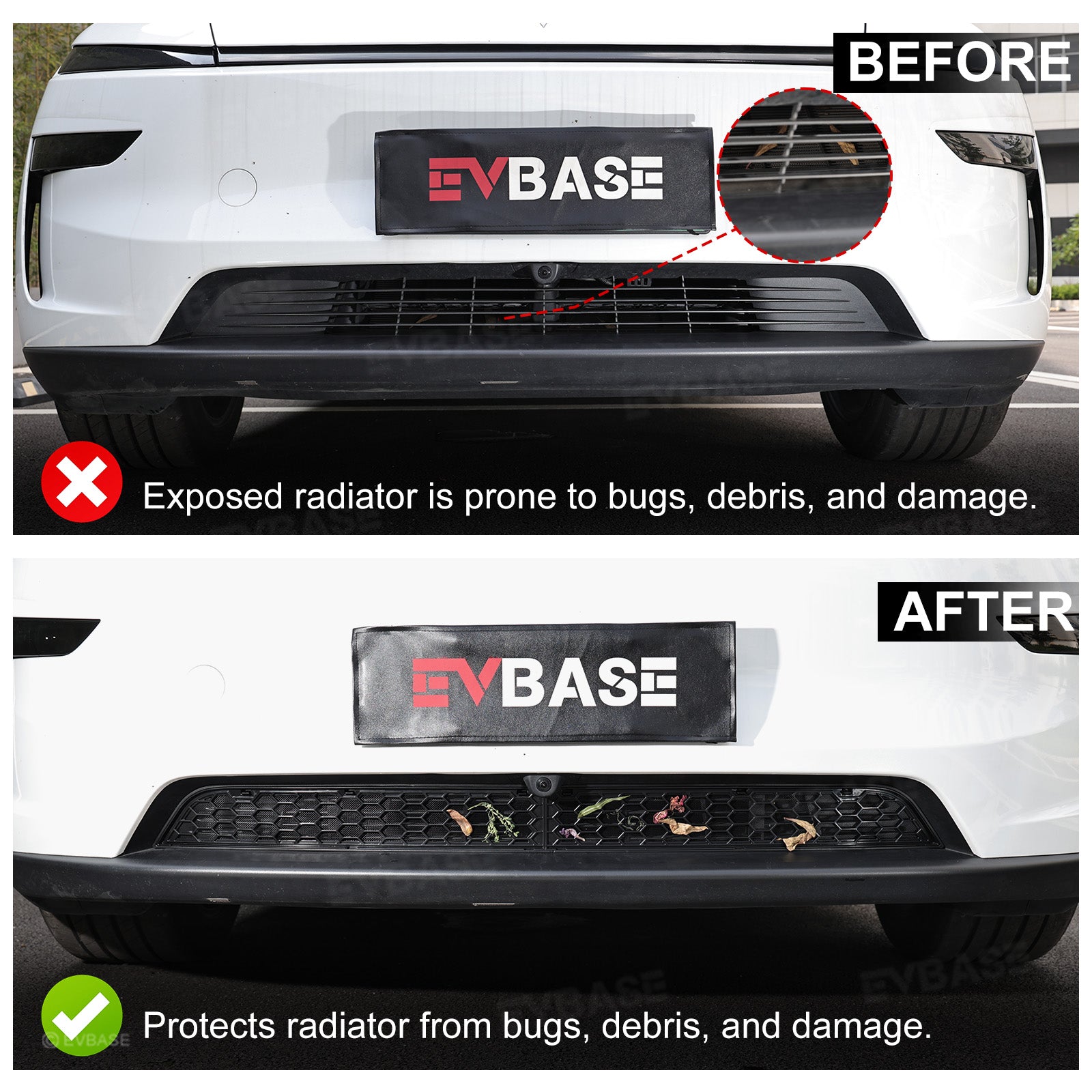 Model Y Juniper Grille Mesh Insert & Air Intake Vent Cover & Under-Seat Air Vent Cover Air Flow Outlet Protector