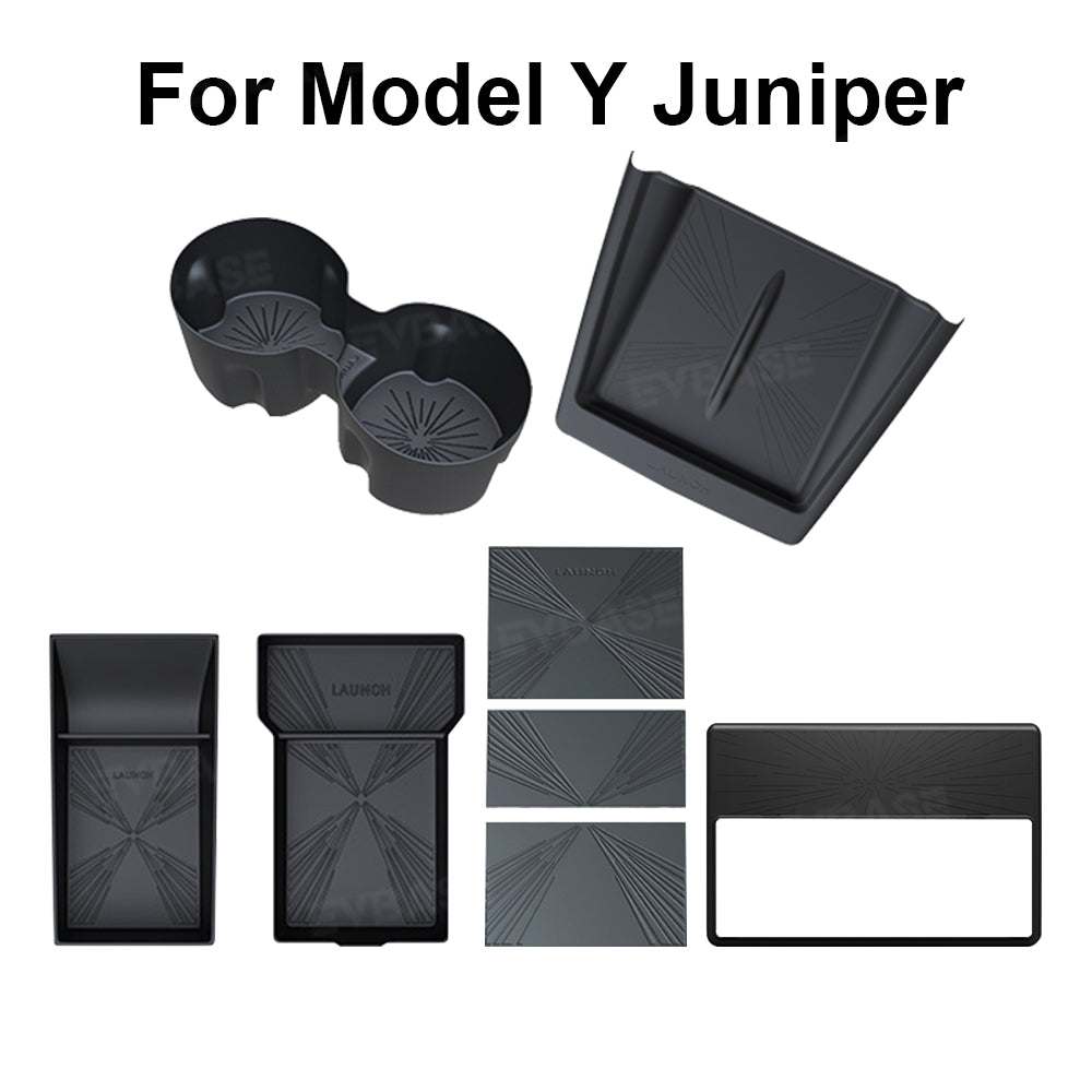 Model 3 Highland / Y Juniper Interior Silicone Upgrade Kit OEM Plaid Style Interior Protective Trim Cover