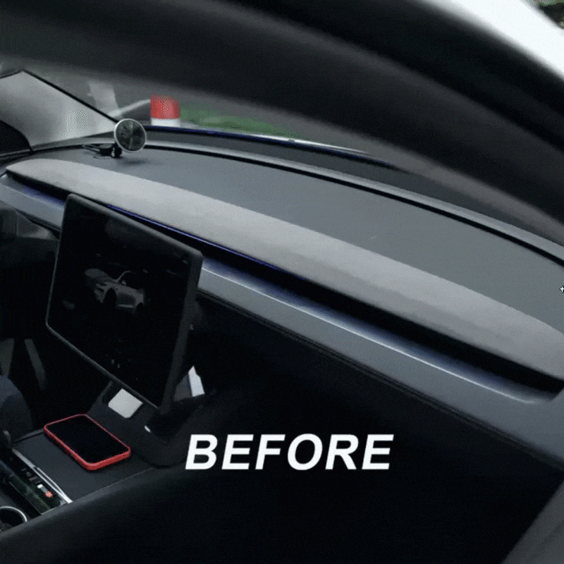 Model 3 Highland / Y Juniper Real Alcantara Dashboard Cover OEM Style Dash Protective Overlay