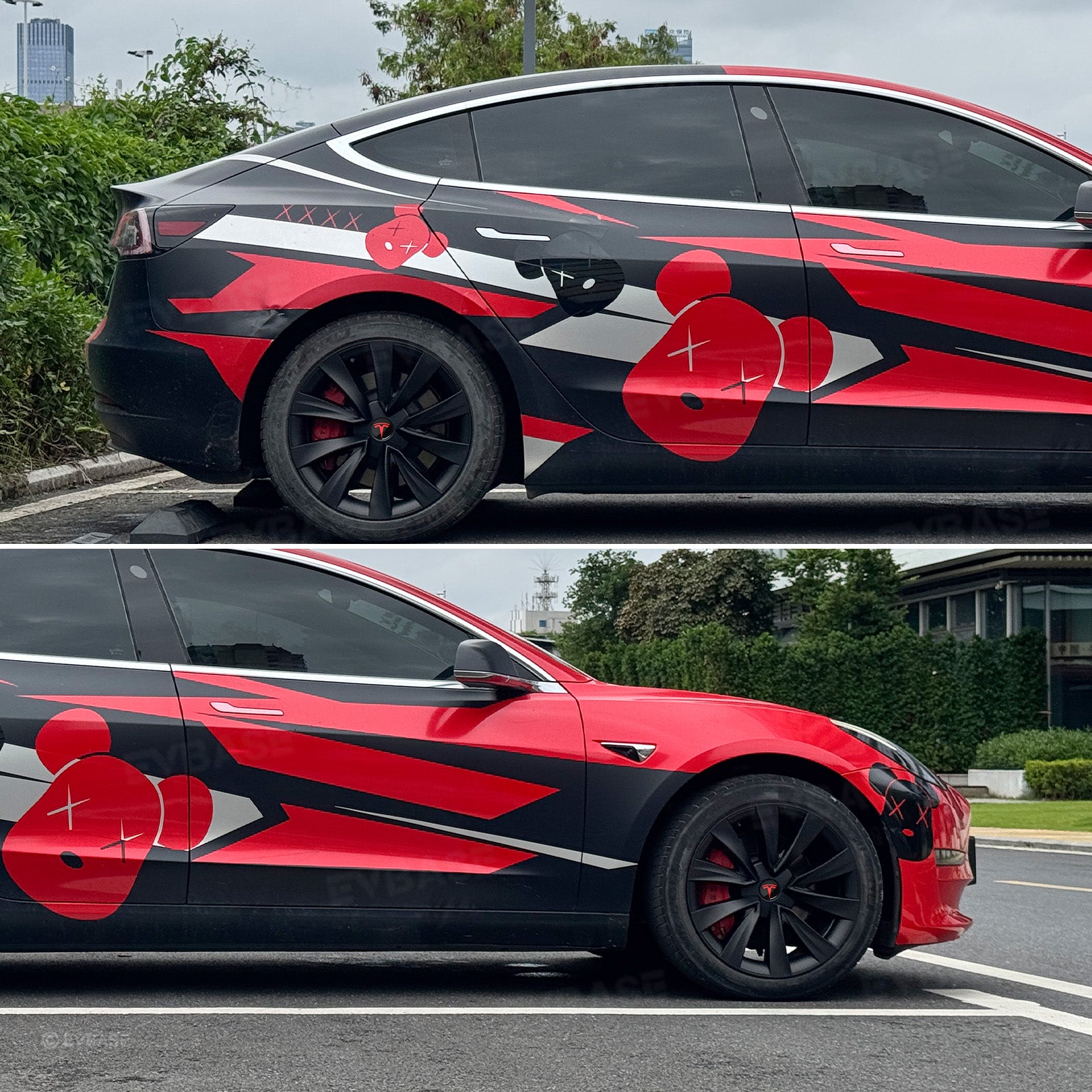Model 3 Wheel Covers 18inch Wheel Caps Inspired by Model Y Juniper Helix Wheels for Tesla