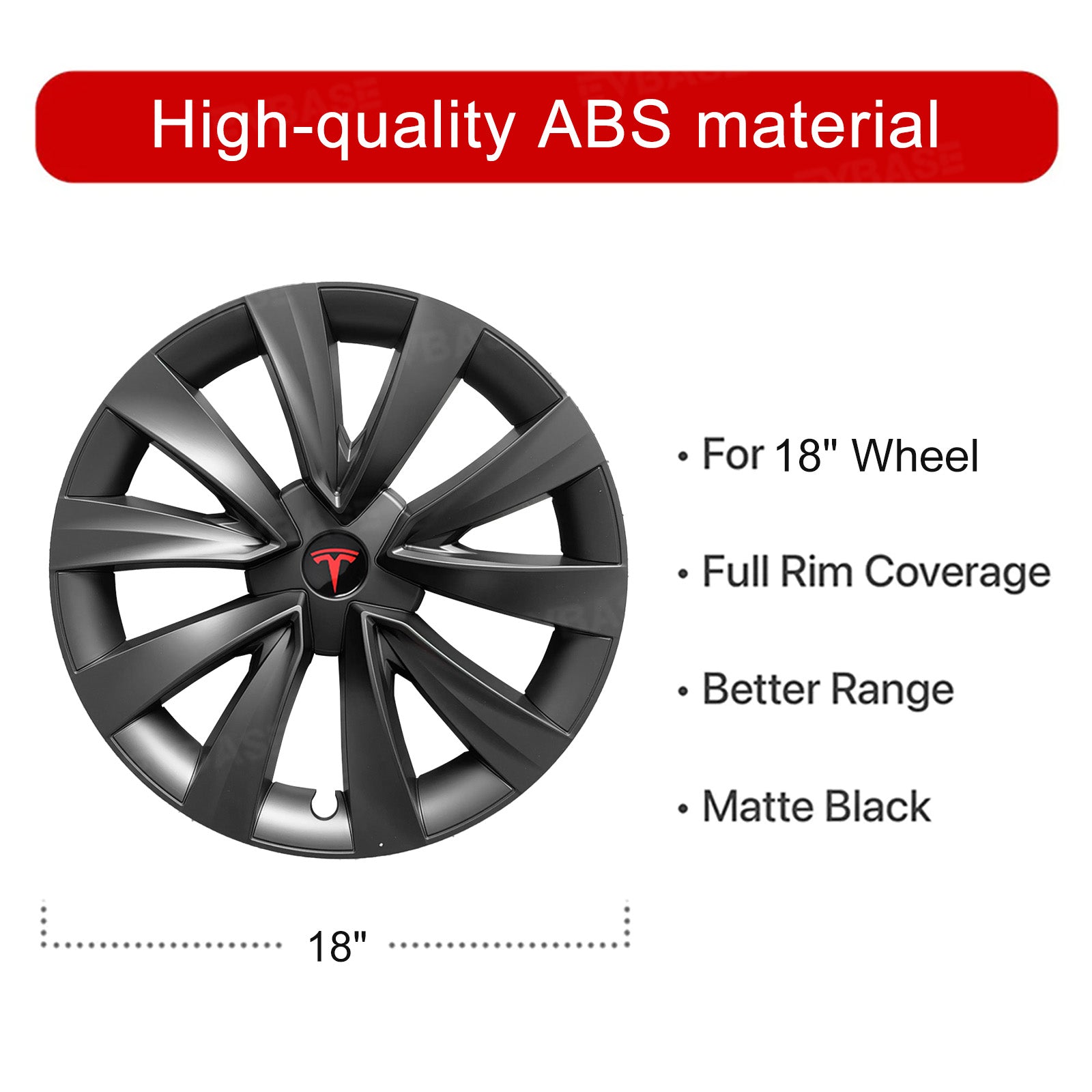 Model 3 Wheel Covers 18inch Wheel Caps Inspired by Model Y Juniper Helix Wheels for Tesla