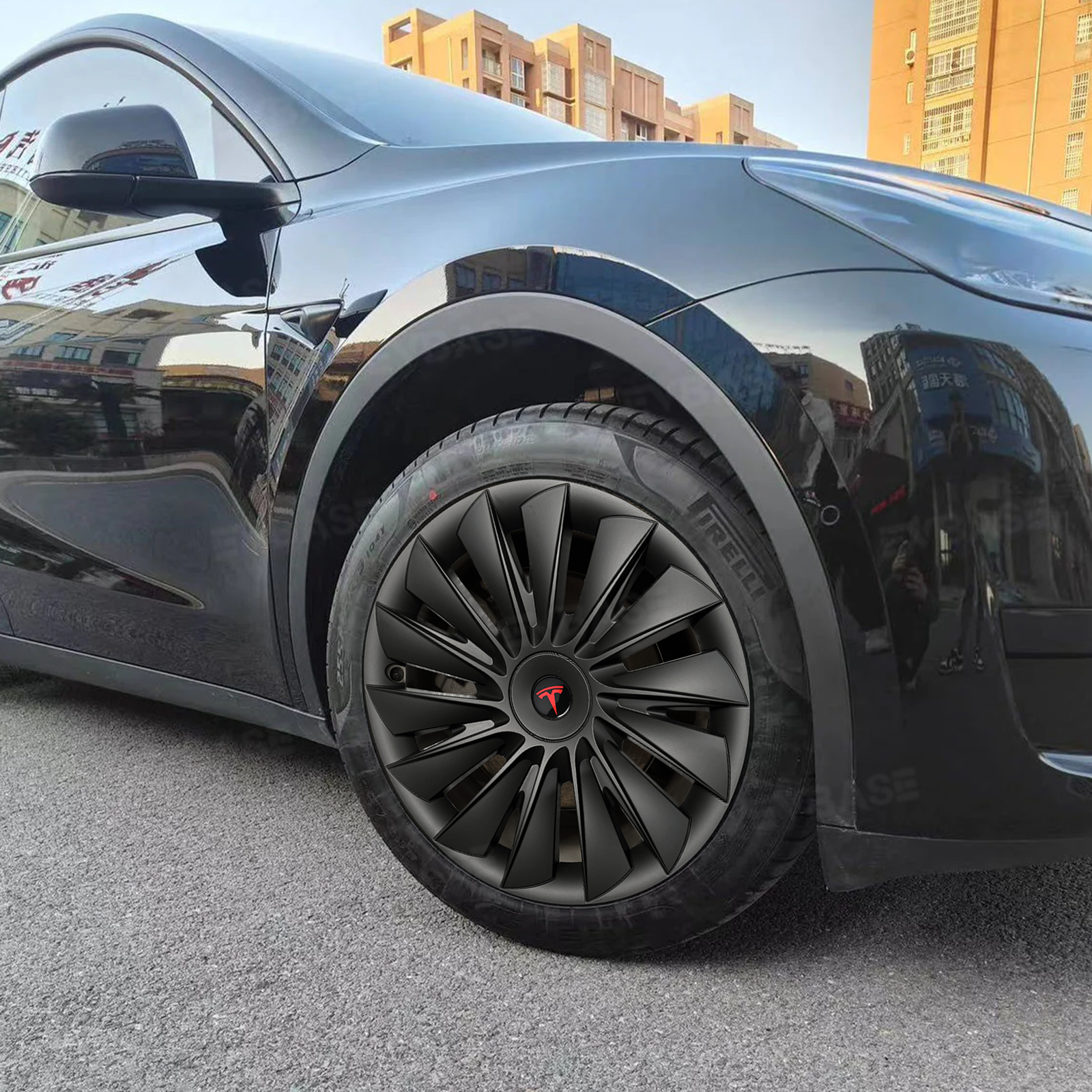 Model Y Hubcaps Wheel Caps Rim Protector Fit for Gemini 19" Hub Caps for Tesla