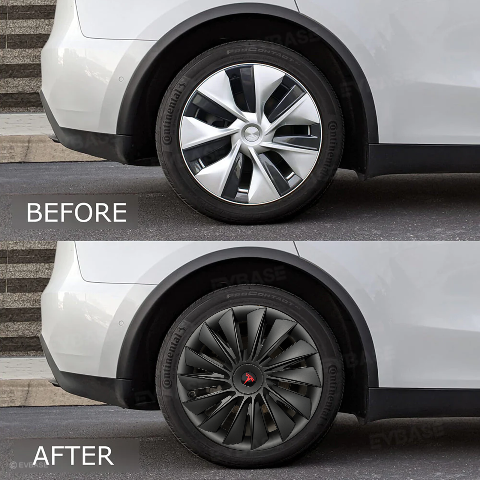 Model Y Hubcaps Wheel Caps Rim Protector Fit for Gemini 19" Hub Caps for Tesla