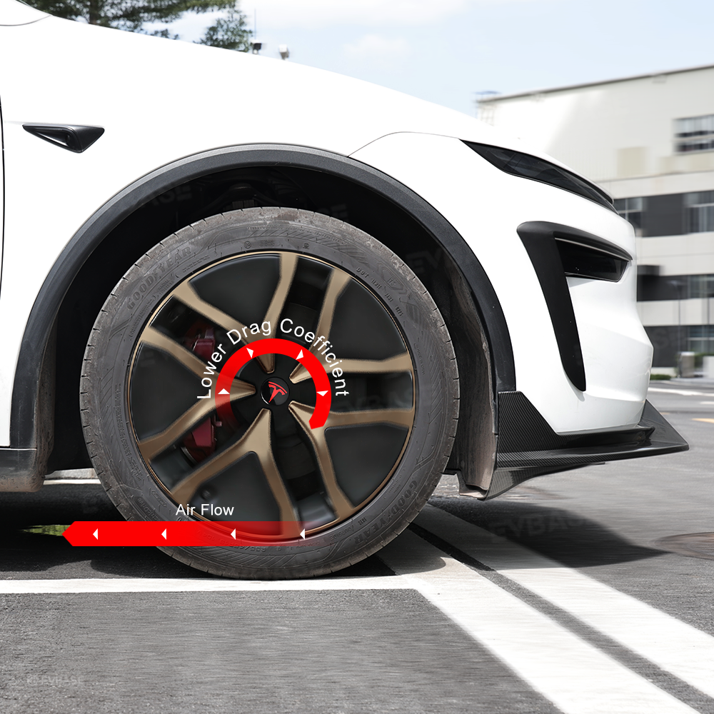 Model Y Juniper Wheel Covers 19 Inch Crossflow Wheels Hubcaps Inspired By Model Y Performance