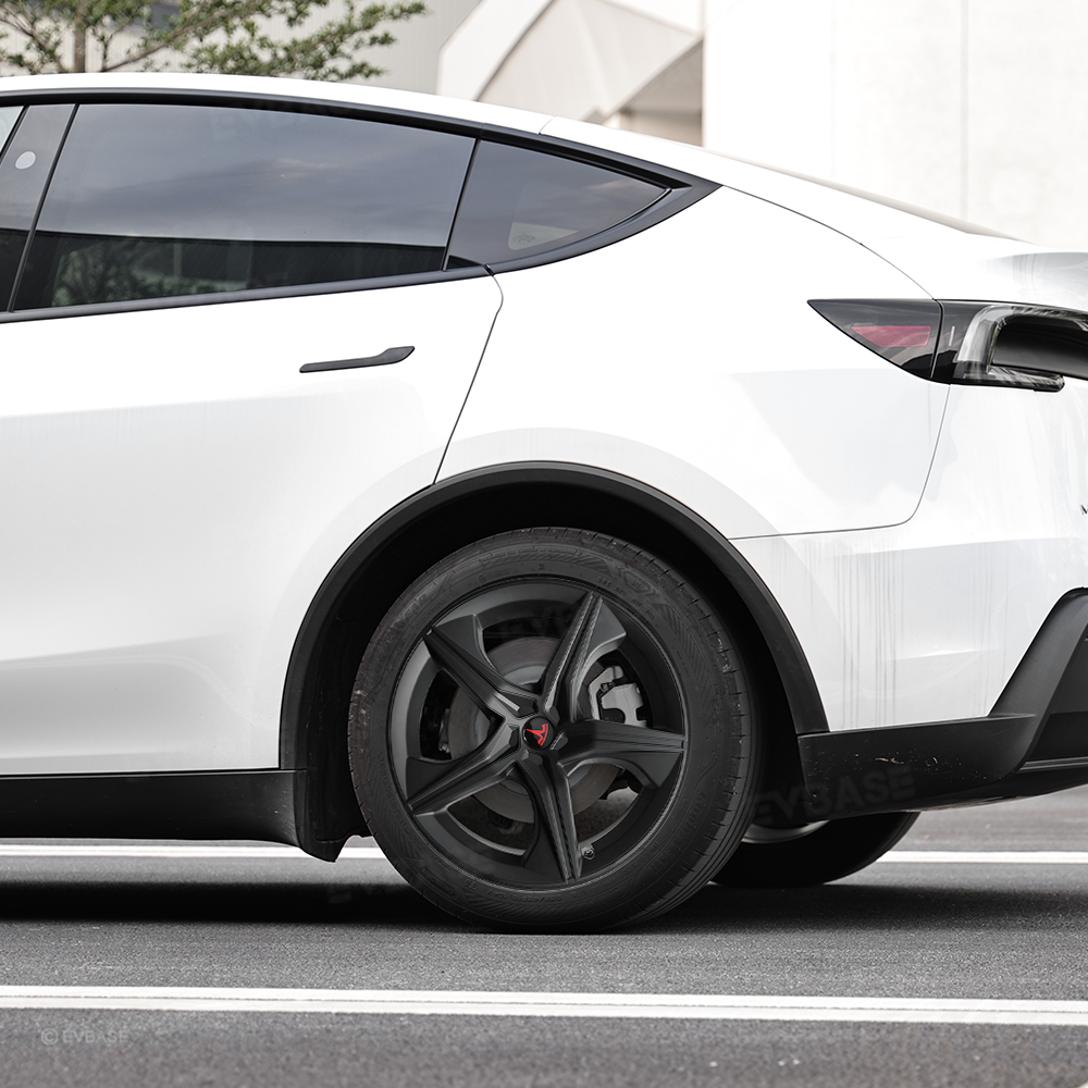 Model Y Juniper 19" Wheel Covers Starfish Style Hubcaps for Tesla