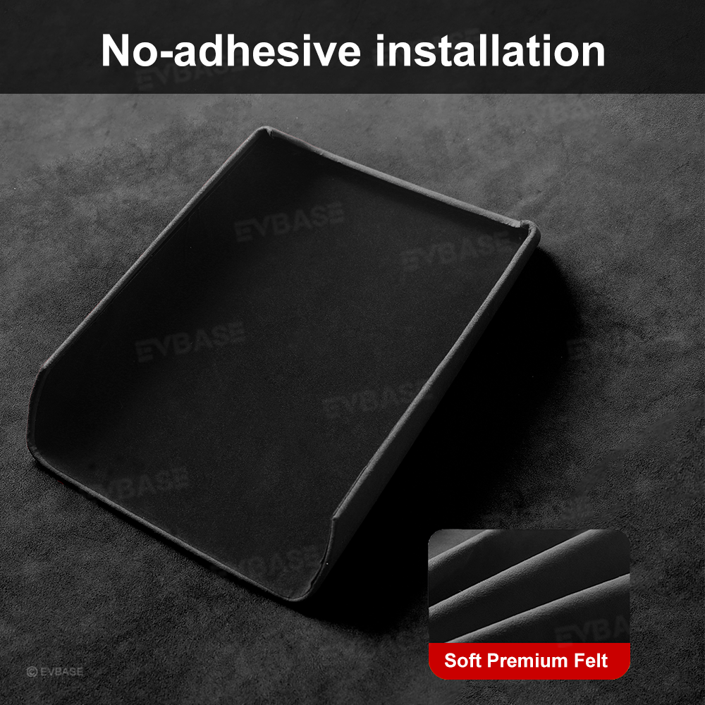 Model Y Juniper/ 3 Highland Armrest Cover Center Console Armrest Box Cover Anti-Scratch Protector with Logo