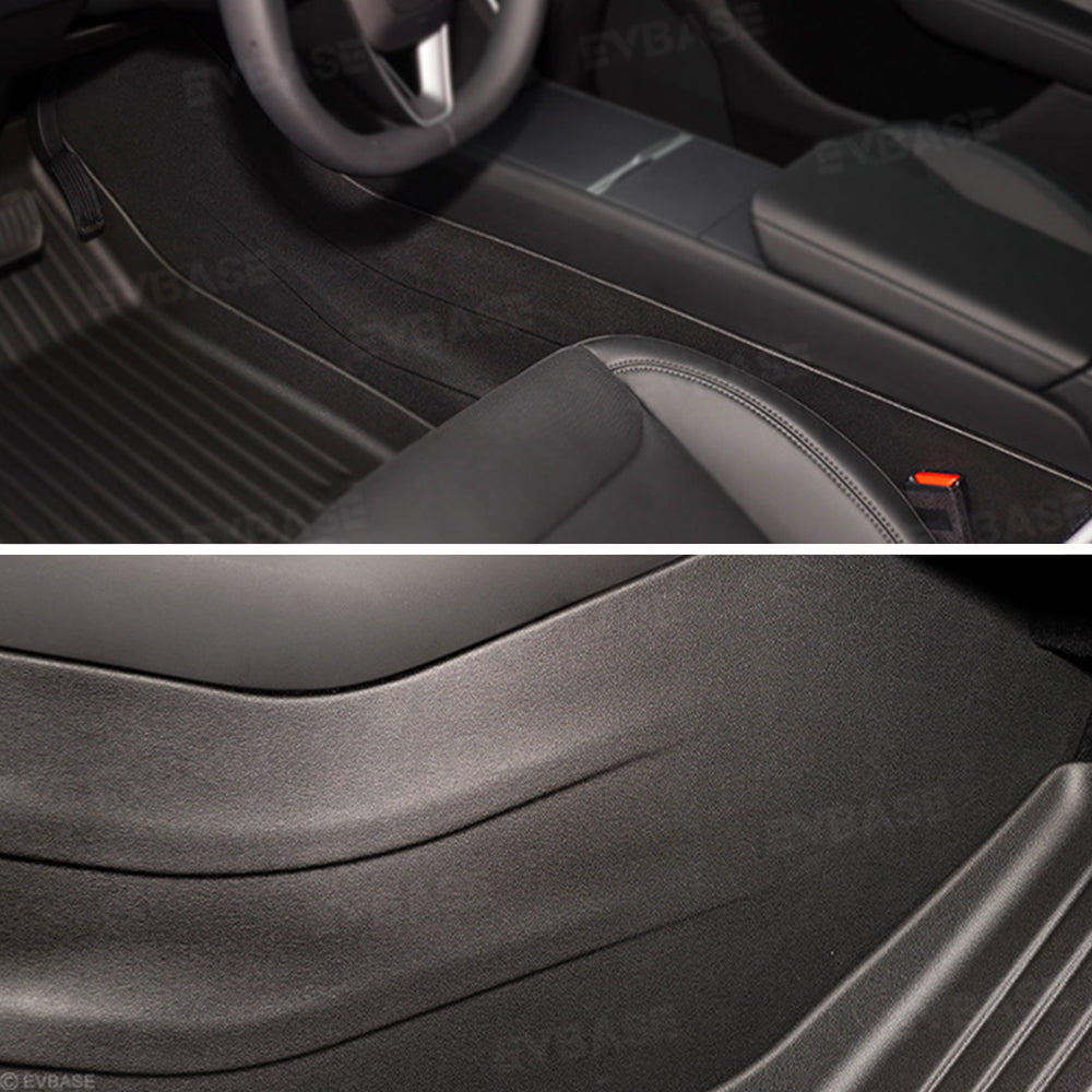 Model Y Juniper/ 3 Highland Center Console Side Panel Anti-Kick Pads TPE Interior Protectors