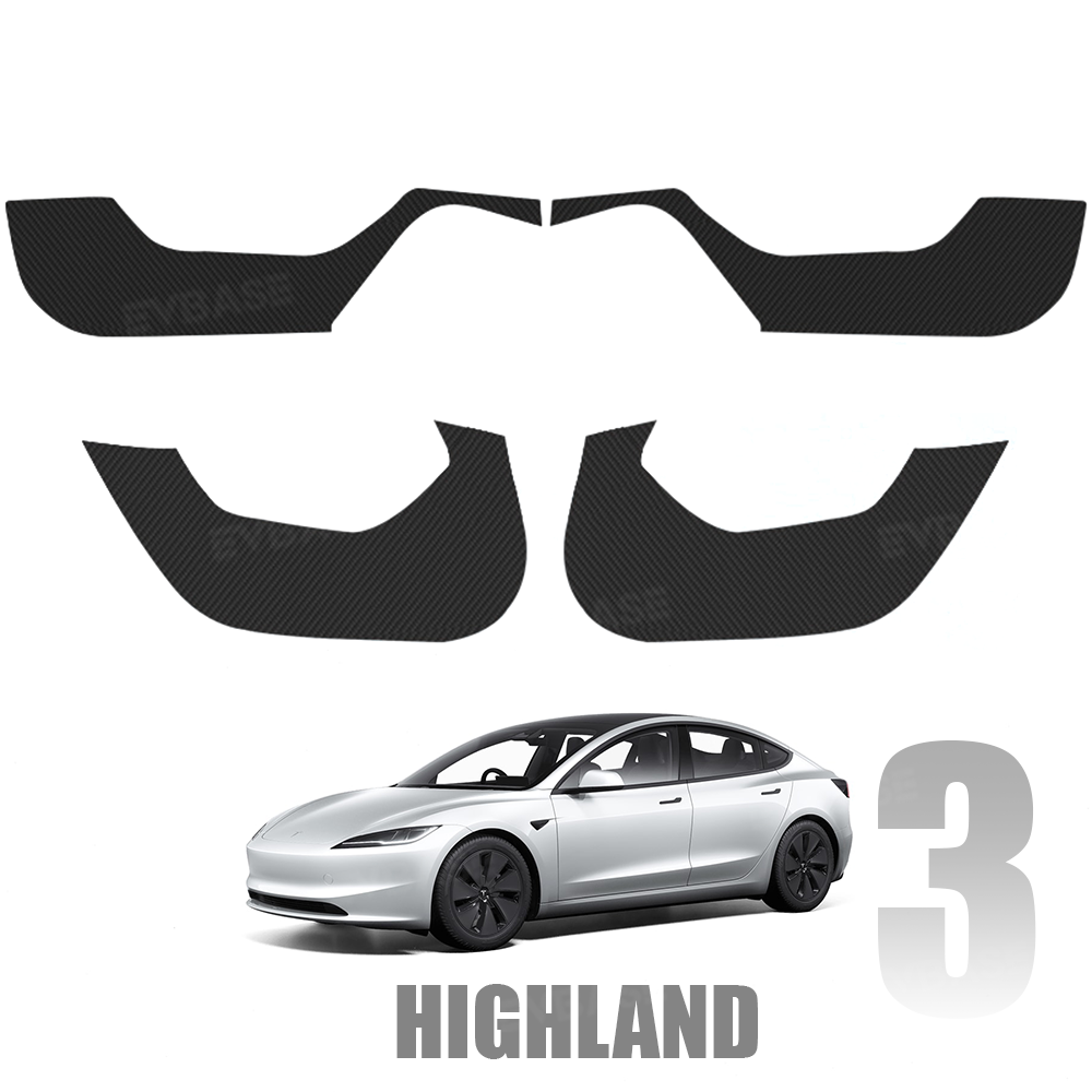 Model Y Juniper/ 3 Highland Door Anti-Kick Pad Front and Rear Door Panel Protective Cover