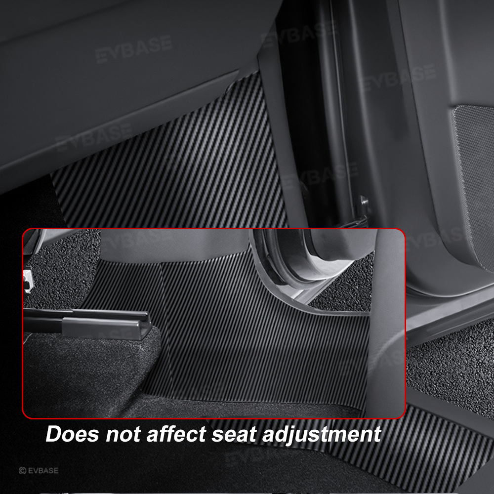 Model Y Juniper/ 3 Highland Door Sill Protector ABS Full Coverage Kick Panel Carpet Protection Cover-Hydro Carbon Fiber Coated