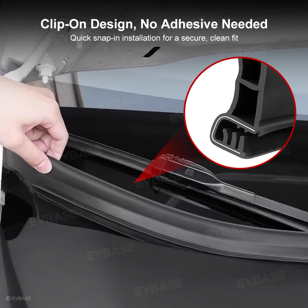 Model Y Juniper/ 3 Highland Front Trunk Weather Rubber Seal Front Hood Water Seal Strip