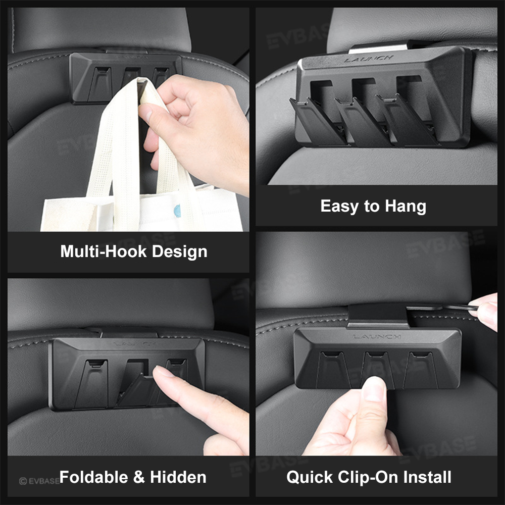 Model Y Juniper/ 3 Highland Headrest Hanger Hook Foldable Storage Holding Hook