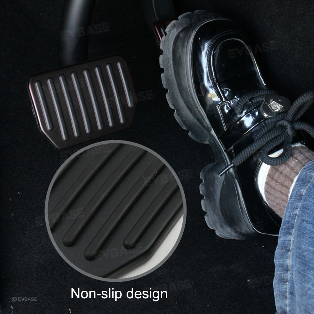 Model Y Juniper/3 Highland Non-Slip Pedal Covers Performance Aluminum Accelerator Brake Pedal Set