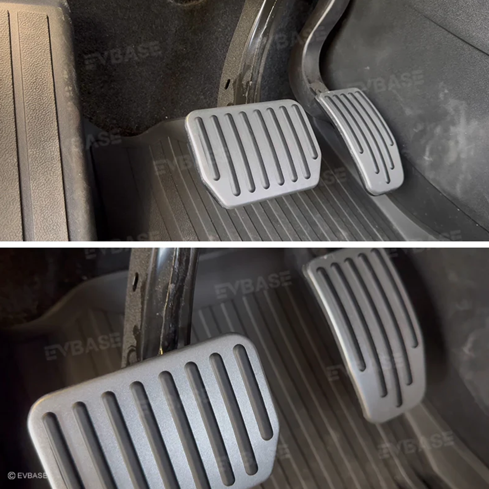 Model Y Juniper/3 Highland Non-Slip Pedal Covers Performance Aluminum Accelerator Brake Pedal Set