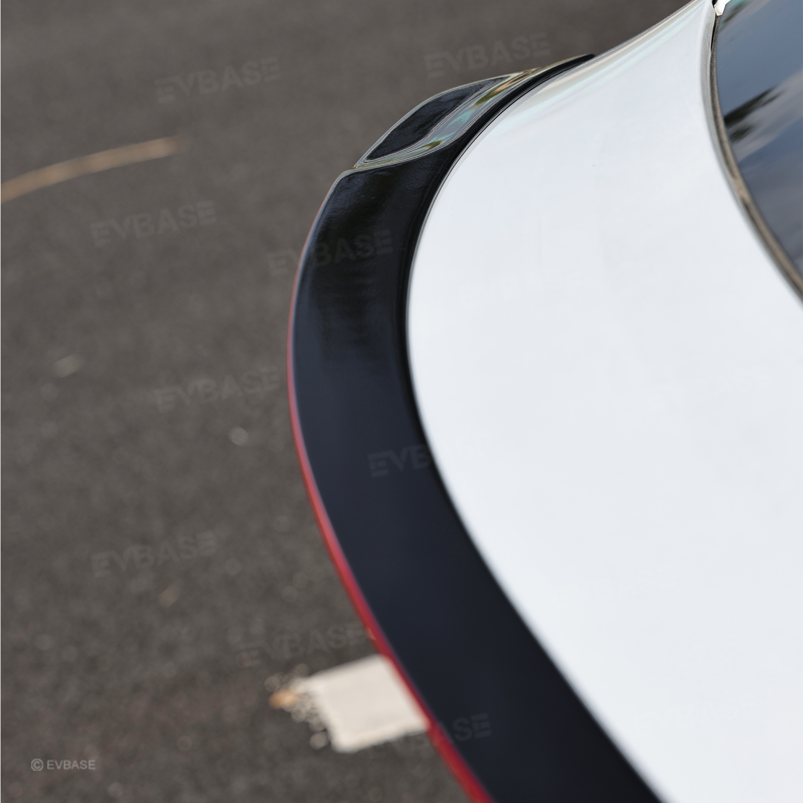Model Y Juniper ABS Full Aero Body Kit with Red Trim Design |Rear Diffuser& Rear Spoiler& Front Lip& Side Skirts for Tesla