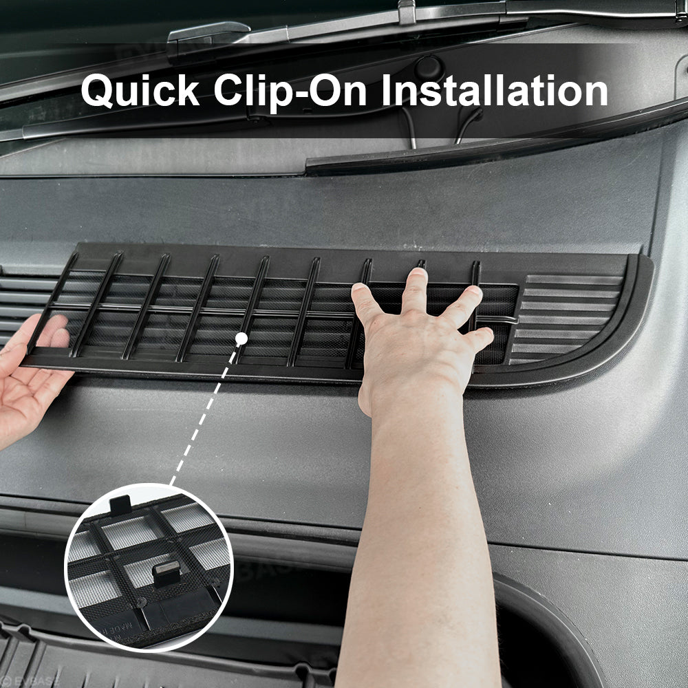 Model Y Juniper Grille Mesh Insert & Air Intake Vent Cover & Under-Seat Air Vent Cover Air Flow Outlet Protector