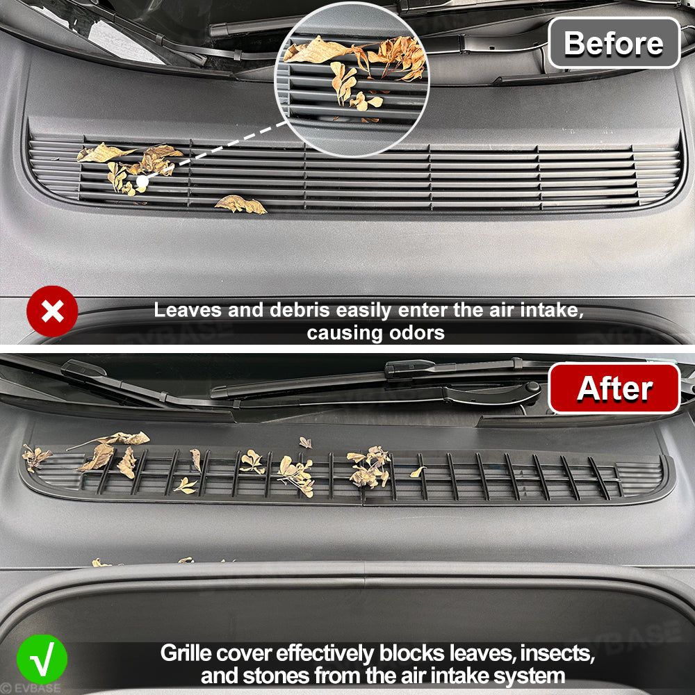 Model Y Juniper Grille Mesh Insert & Air Intake Vent Cover & Under-Seat Air Vent Cover Air Flow Outlet Protector