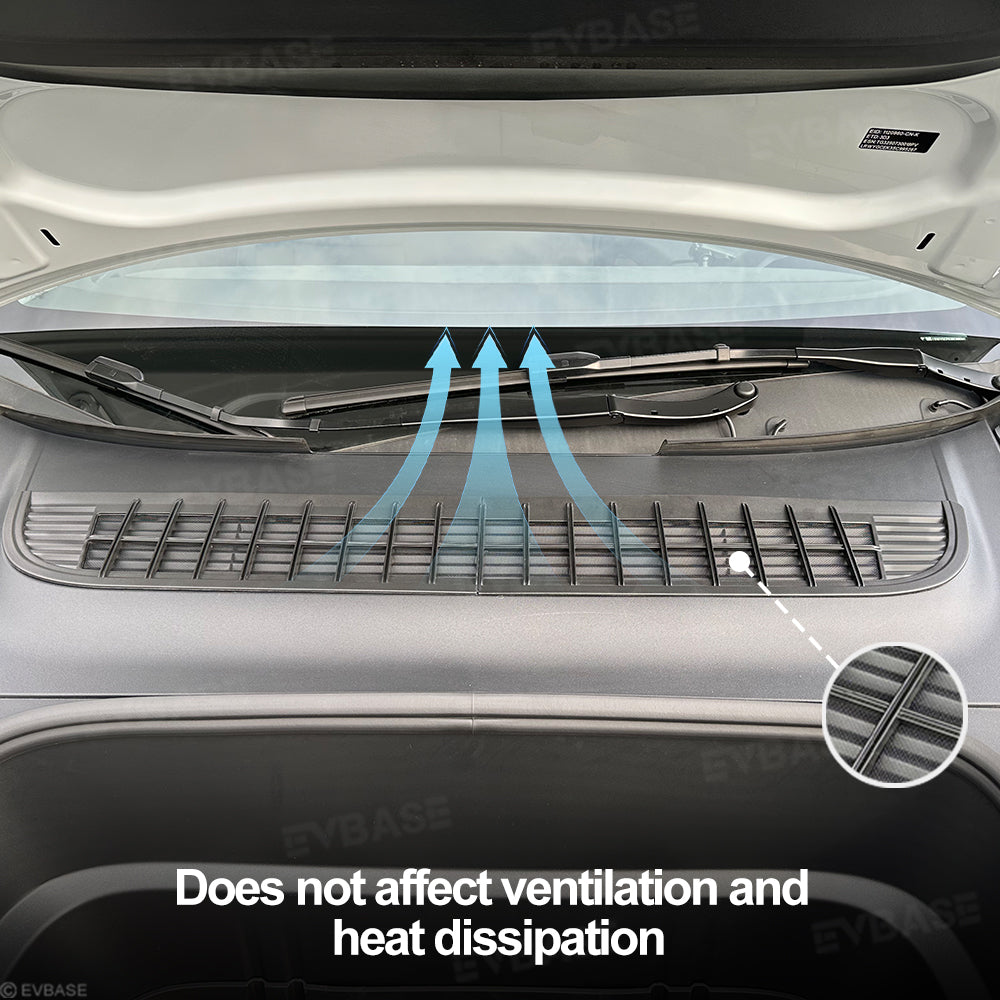 Model Y Juniper Grille Mesh Insert & Air Intake Vent Cover & Under-Seat Air Vent Cover Air Flow Outlet Protector