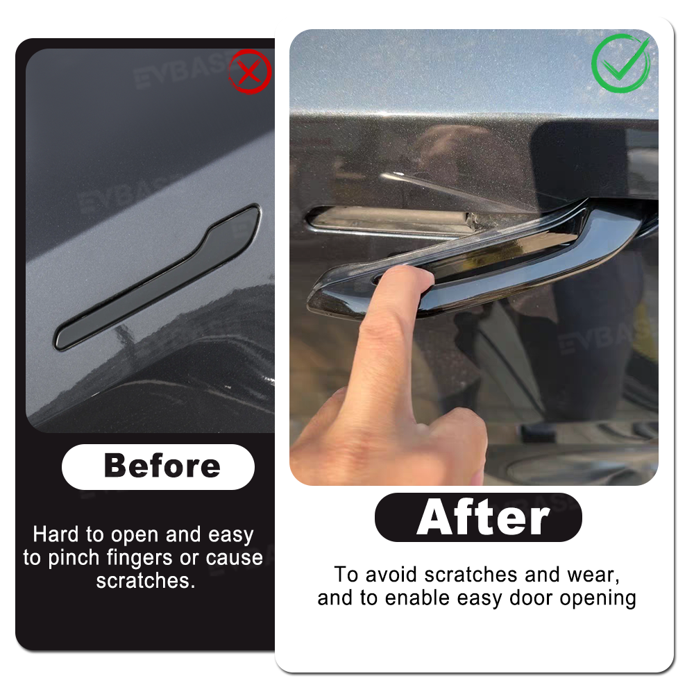 Model Y Juniper Anti-Freeze Door Handle Protector Easy Door Opener for Model Y & Model 3/ 3 Highland