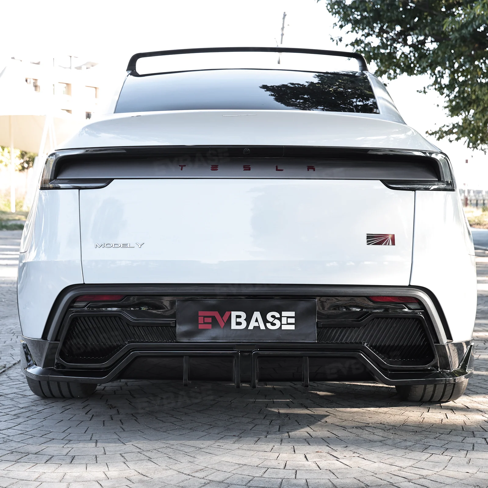 Model Y Juniper Body Kit Performance Style Front Lip & Side Skirts & Rear Diffuser & Rear Spoiler for Tesla