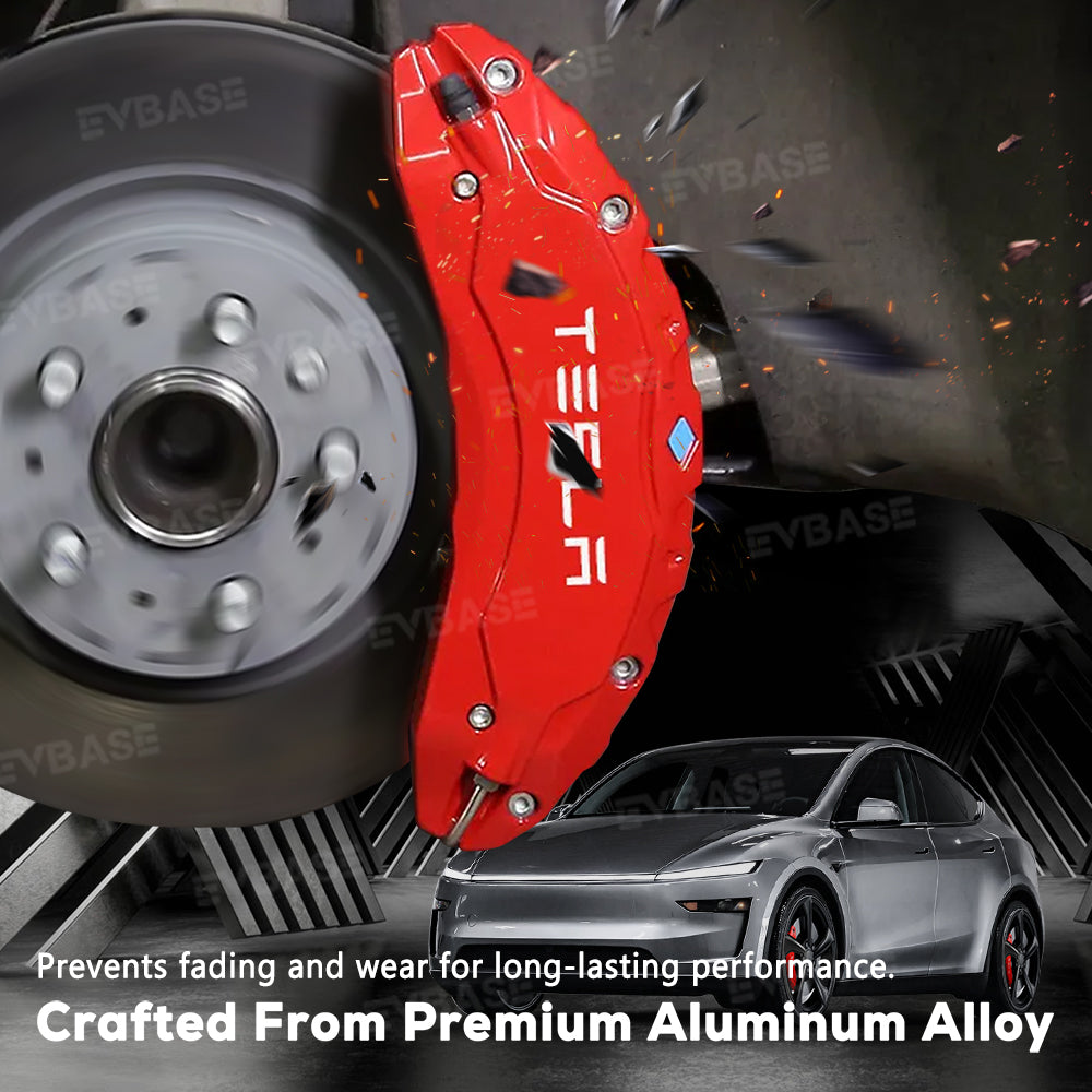 EVBASE Brake Caliper Cover Tesla Model 3 Y 18/19 inch 20 inch Caliper Protector