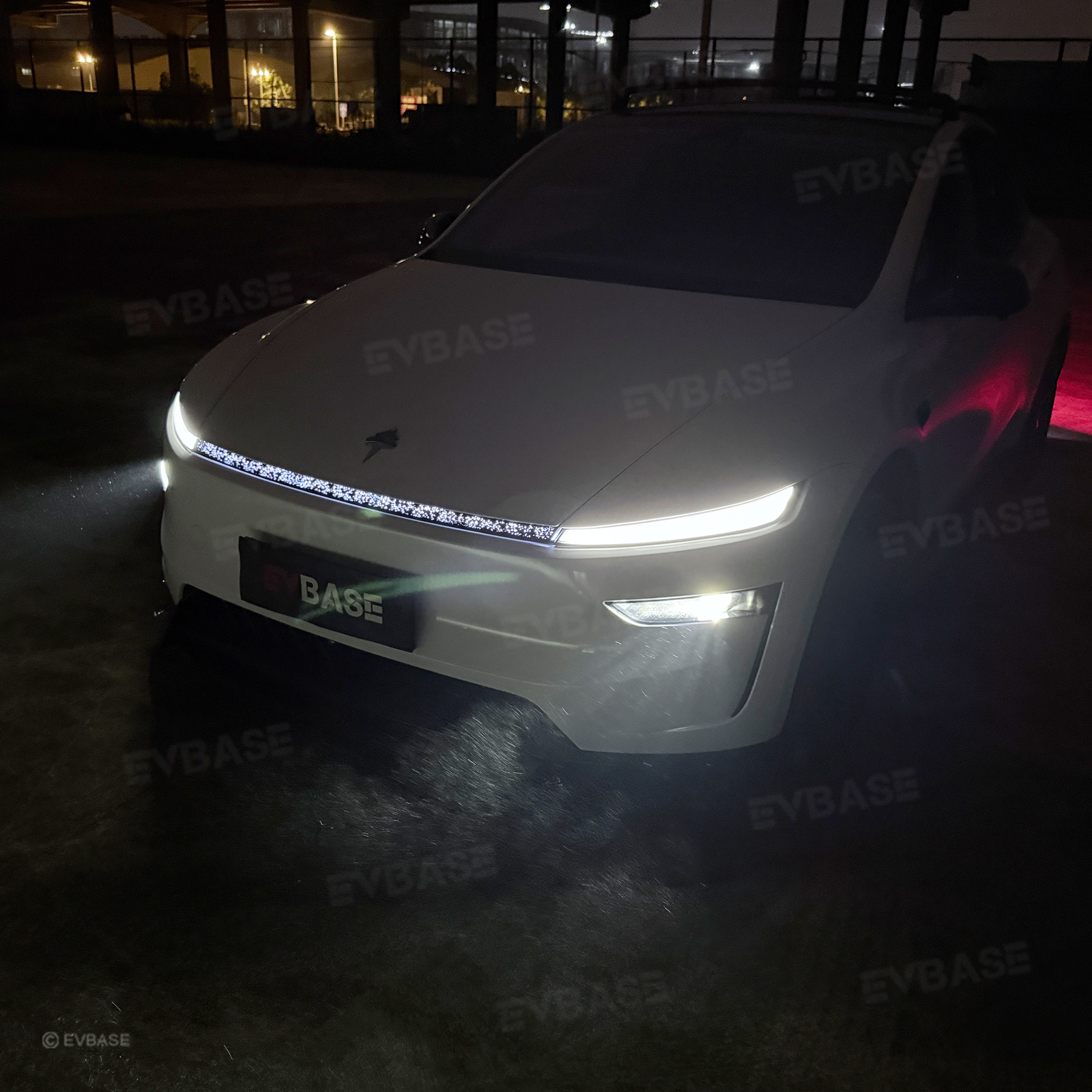 Model Y Juniper Daytime Running Light Cover with Starry Galaxy Effect for Tesla